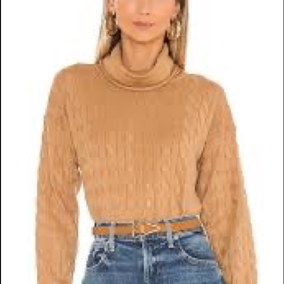 Veronica Beard Lova Cable Knit Turtleneck Sweater - Picture 3 of 14